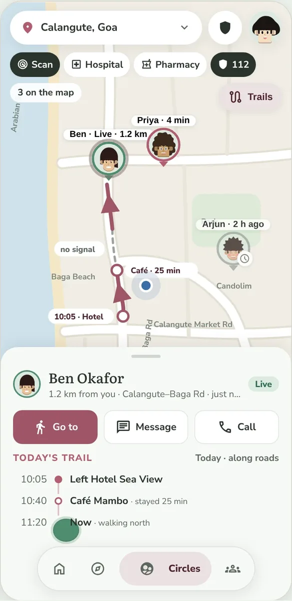 Your guest&rsquo;s phone: today&rsquo;s trail from Hotel Sea View